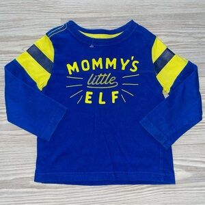 ⭐️2T Crazy 8 Baby Boys Christmas Shirt⭐️